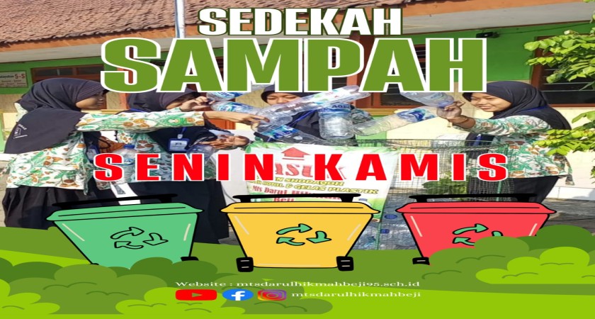 SEDEKAH SAMPAH MTS DARUL HIKMAH